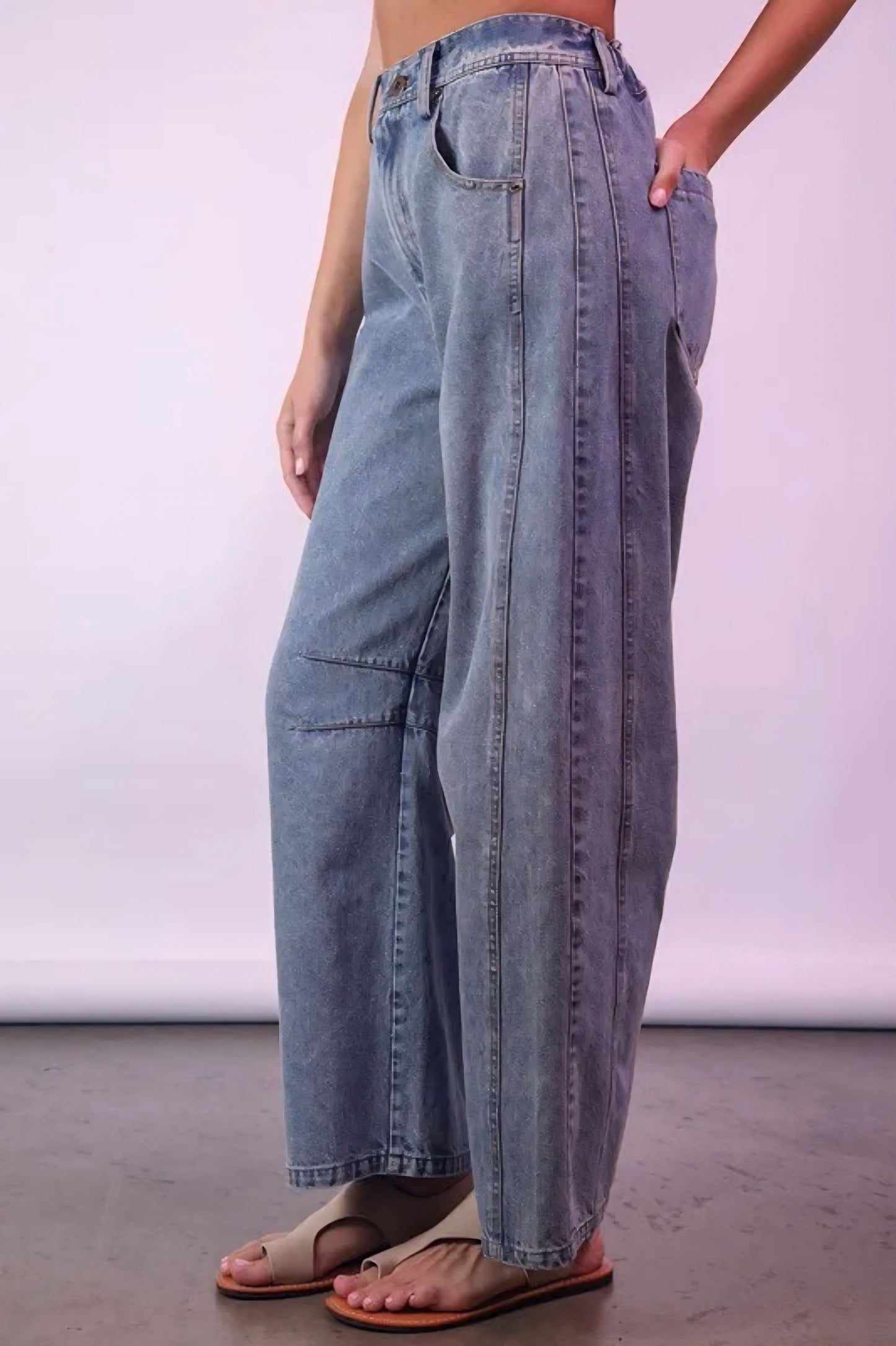 Wide Leg Comfy Jeans