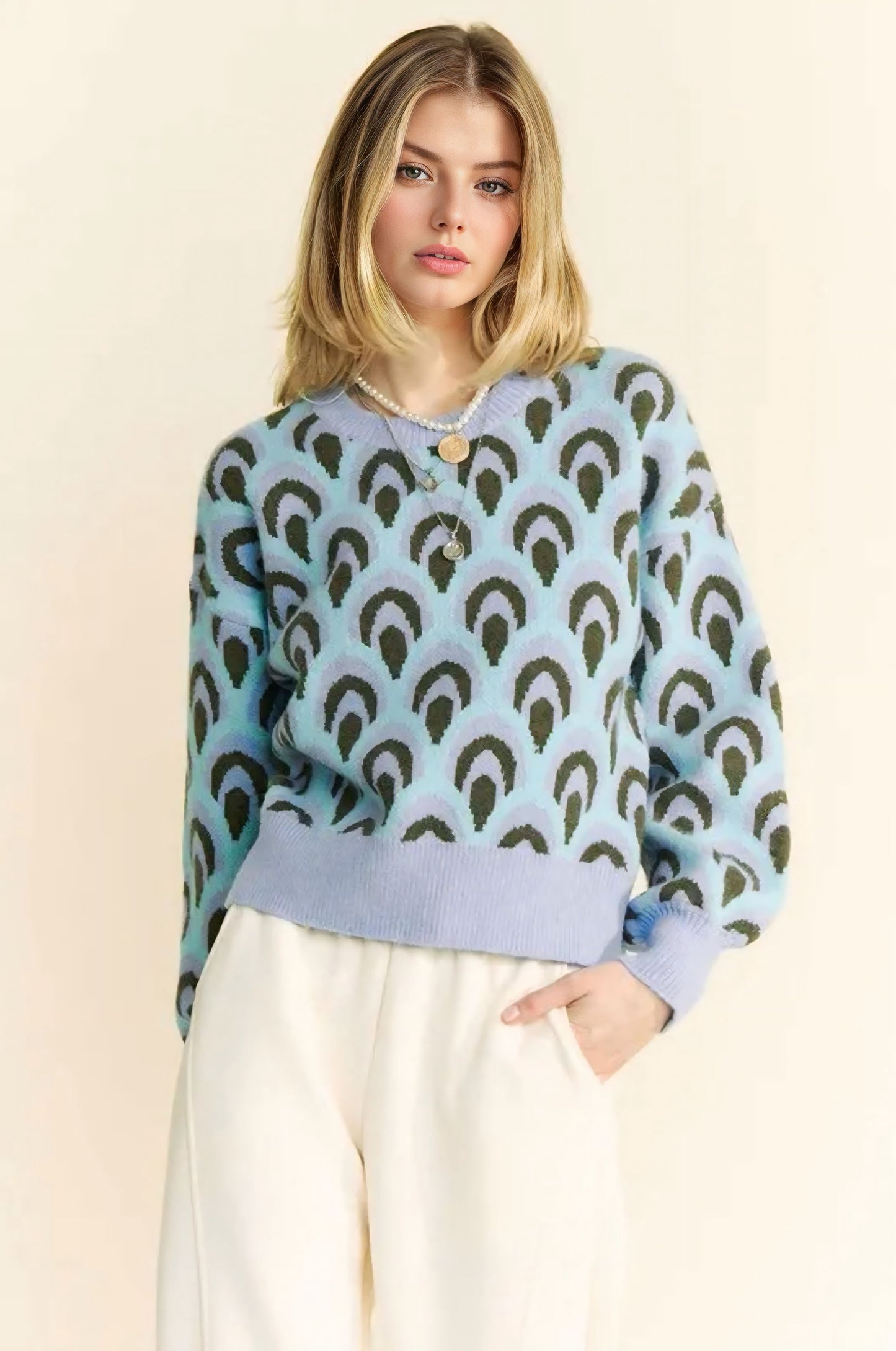 Peacock Sweater