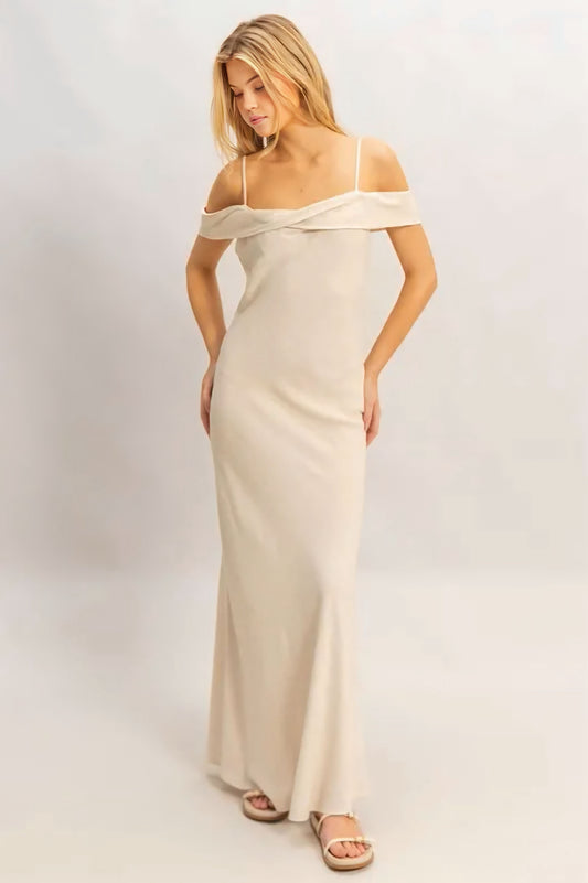 Flattering Fit Cami Maxi Dress