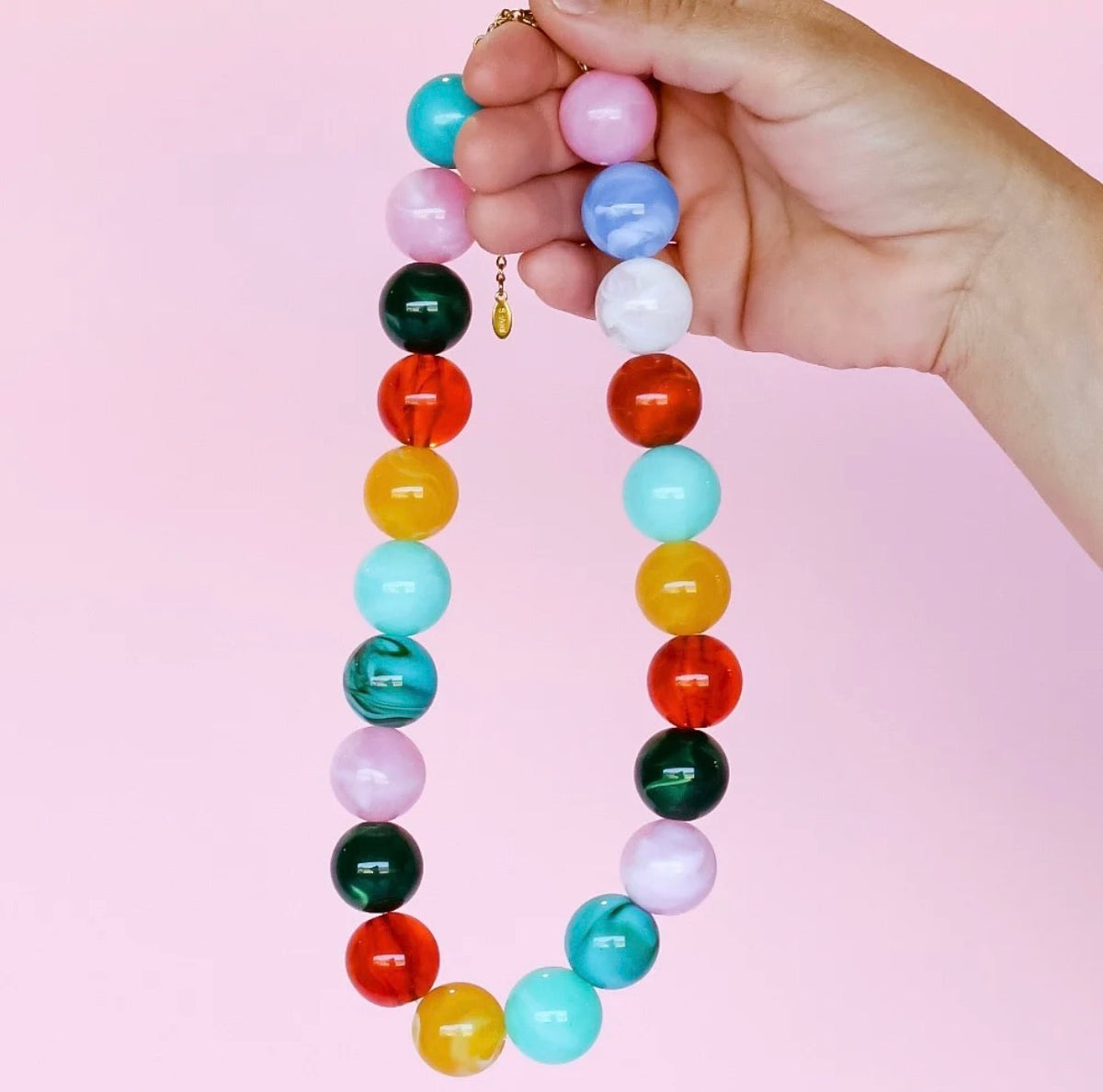 Pop of Joy Confetti Pastel Necklace