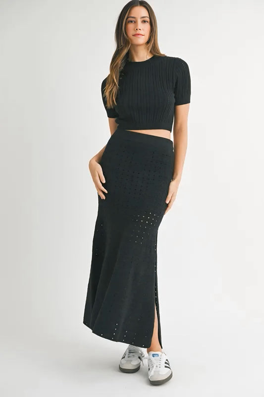 Sweater Set - Black