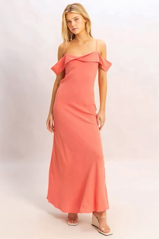 Flattering Fit Cami Maxi Dress