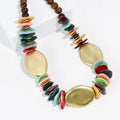 Golden Confetti Necklace