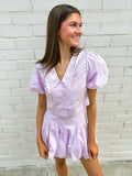 Sweet Lilac Skirt Set
