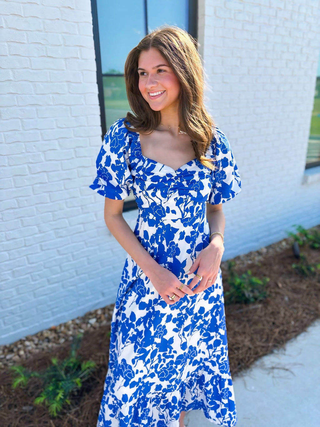 The Better in Blue Maxi Dress