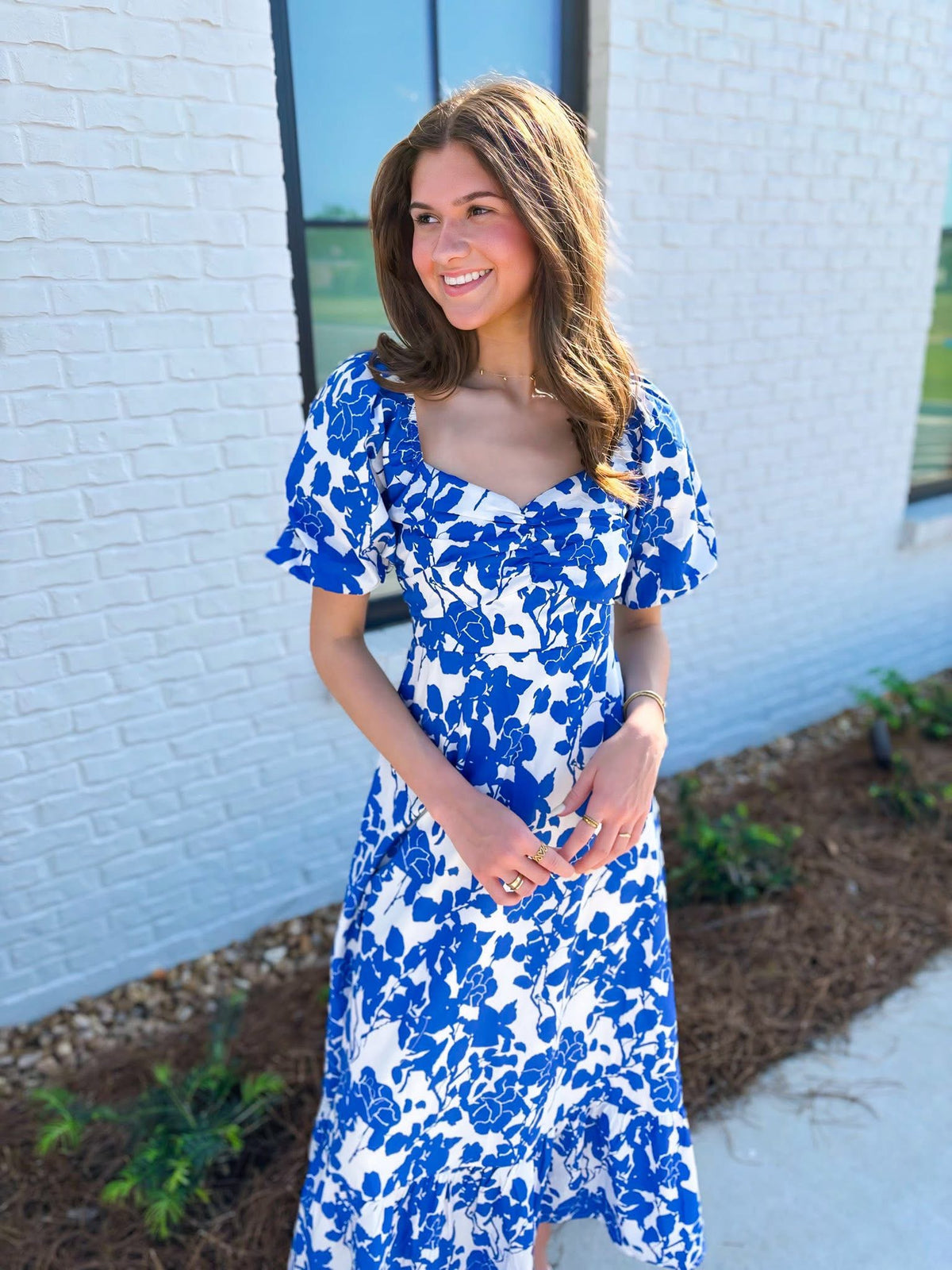 The Better in Blue Maxi Dress