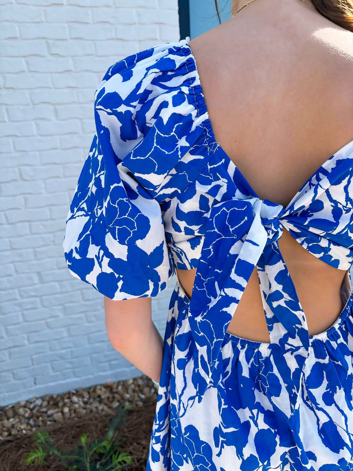 The Better in Blue Maxi Dress